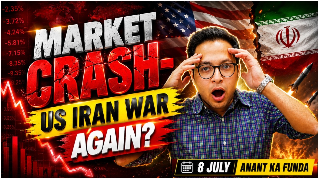 Stock market crash again due to US Iran war?