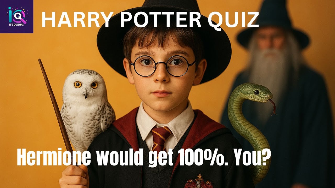 Harry Potter Quiz Triva Brainteasers Quiztime It's Quizmas