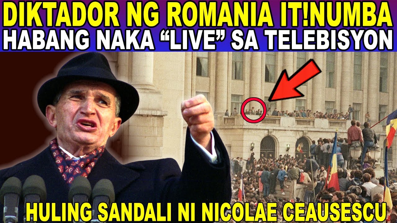 Ang MASAKLAP na HULING SANDALI ni ROMANIAN DICTATOR NIKOLAI CEAUSESCU