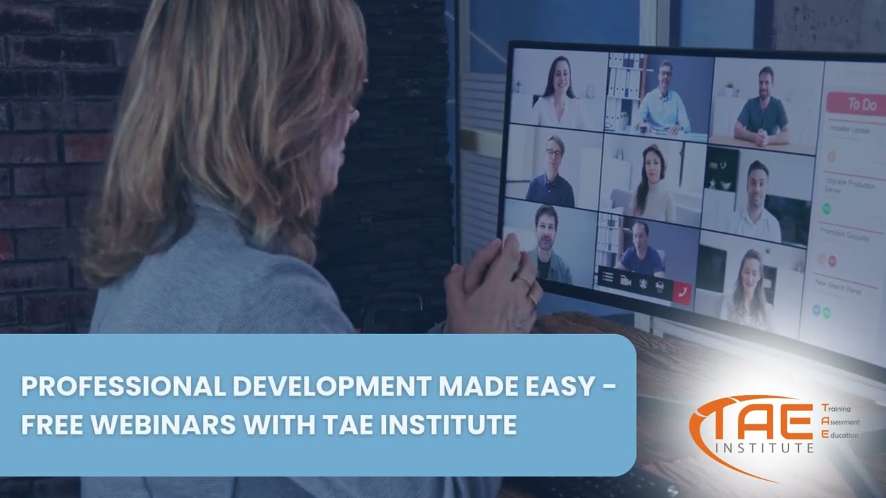 Free PD session at TAE Institute