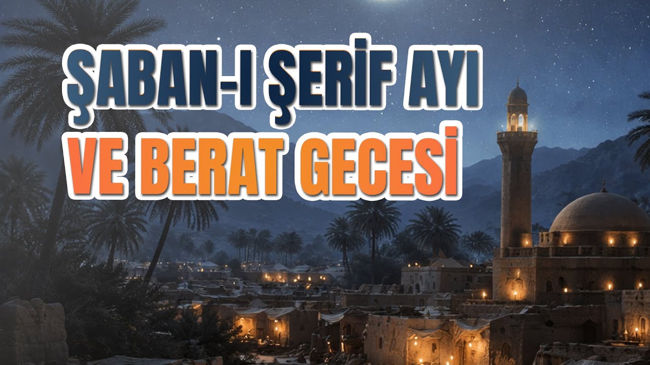 Resulullah Efendimiz “Aleyhisselam”: Şaban Ayı Bana Mahsus Aydır