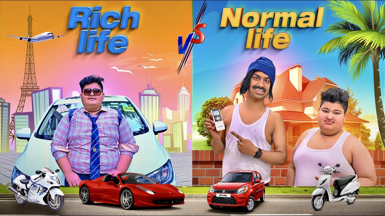 Rich Life vs Normal Life | Kaptain Kunwar