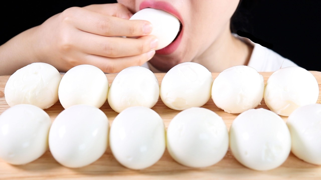 ASMR Soft Boiled Eggs | Eating Sounds Mukbang No Talking