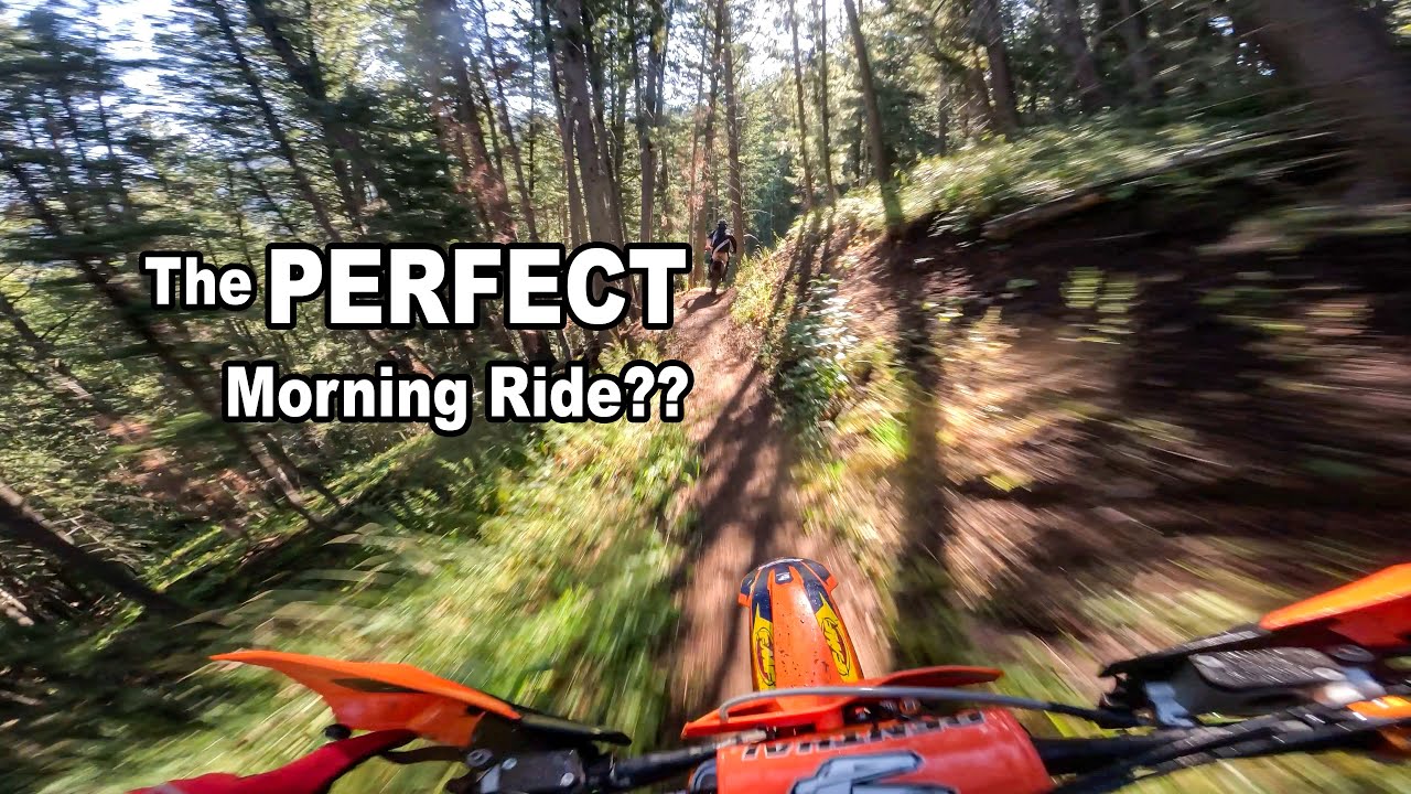 Beautiful Single Track Ride on my KTM 350 XC-F