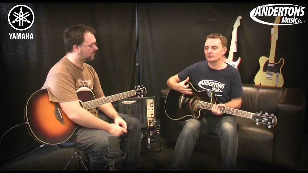 Yamaha APX500 II & APX700 II Acoustic Guitars