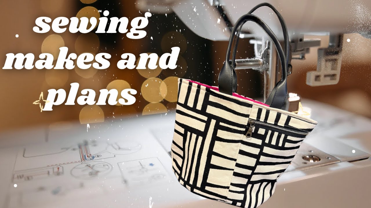 Sewing Makes and Plans | Crescent Tote bag