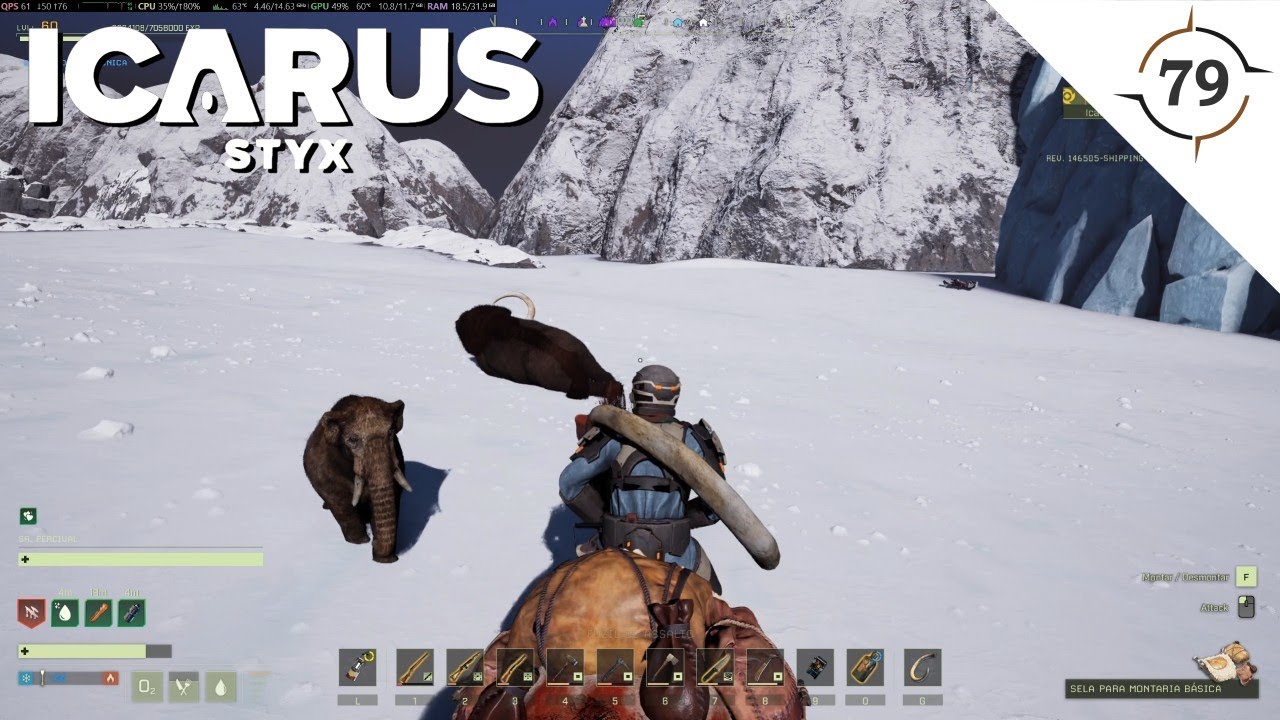 EM BUSCA DE UM MAMUTINHO 🦣 ICARUS Gameplay PT-BR EP79