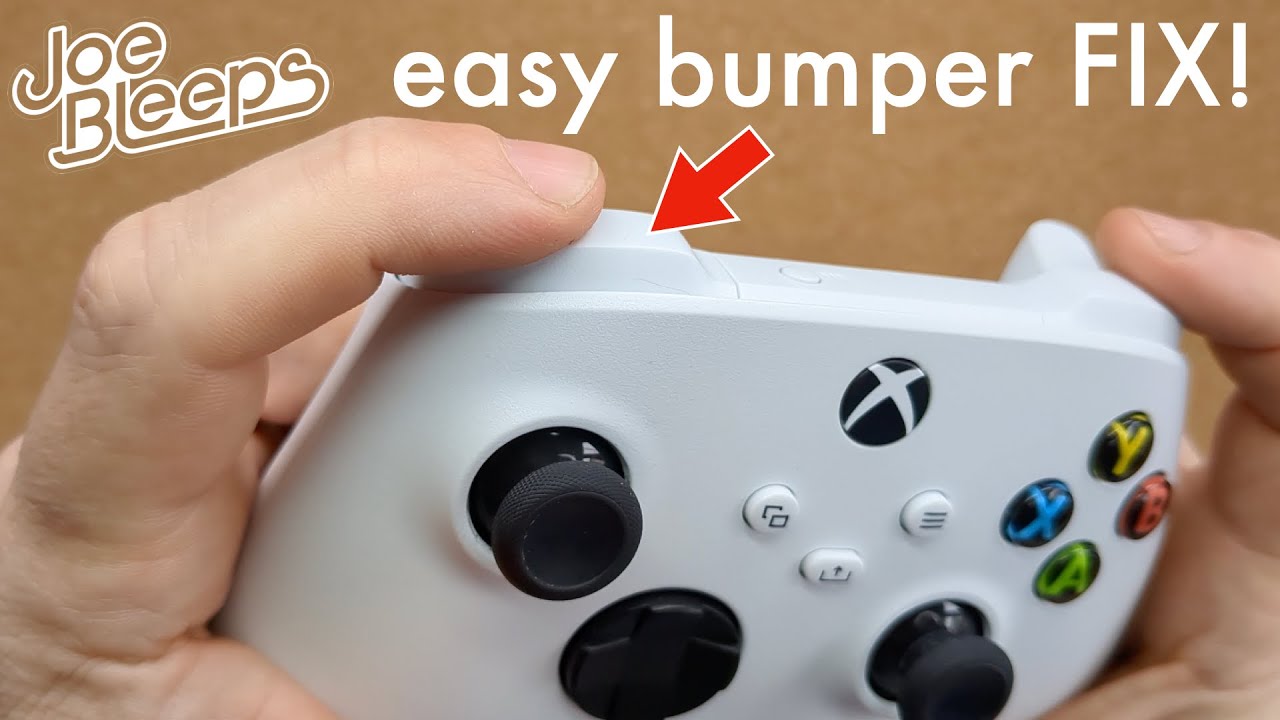 Как починить сломанные бамперы на контроллере Xbox Series S или X — новые детали не нужны!