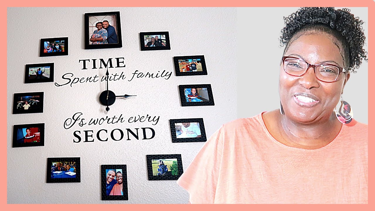 How to Create a DIY Photo Wall Clock