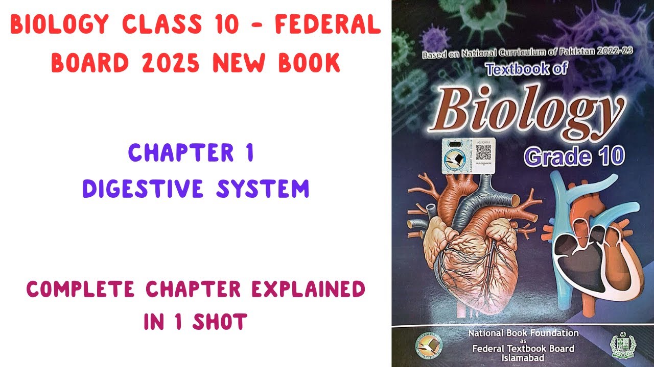 Biology Class 10 | Chapter 1 Complete Explanation | Federal Board 2026 | National Book Foundation