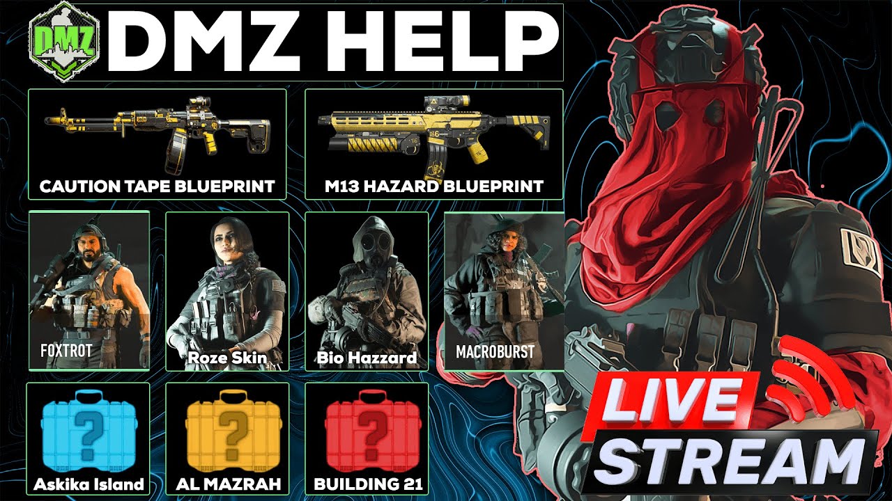 DMZ Operators Kills Record - DMZ Help, Building 21 | Crown, Legion, Black Mous, Raid !join