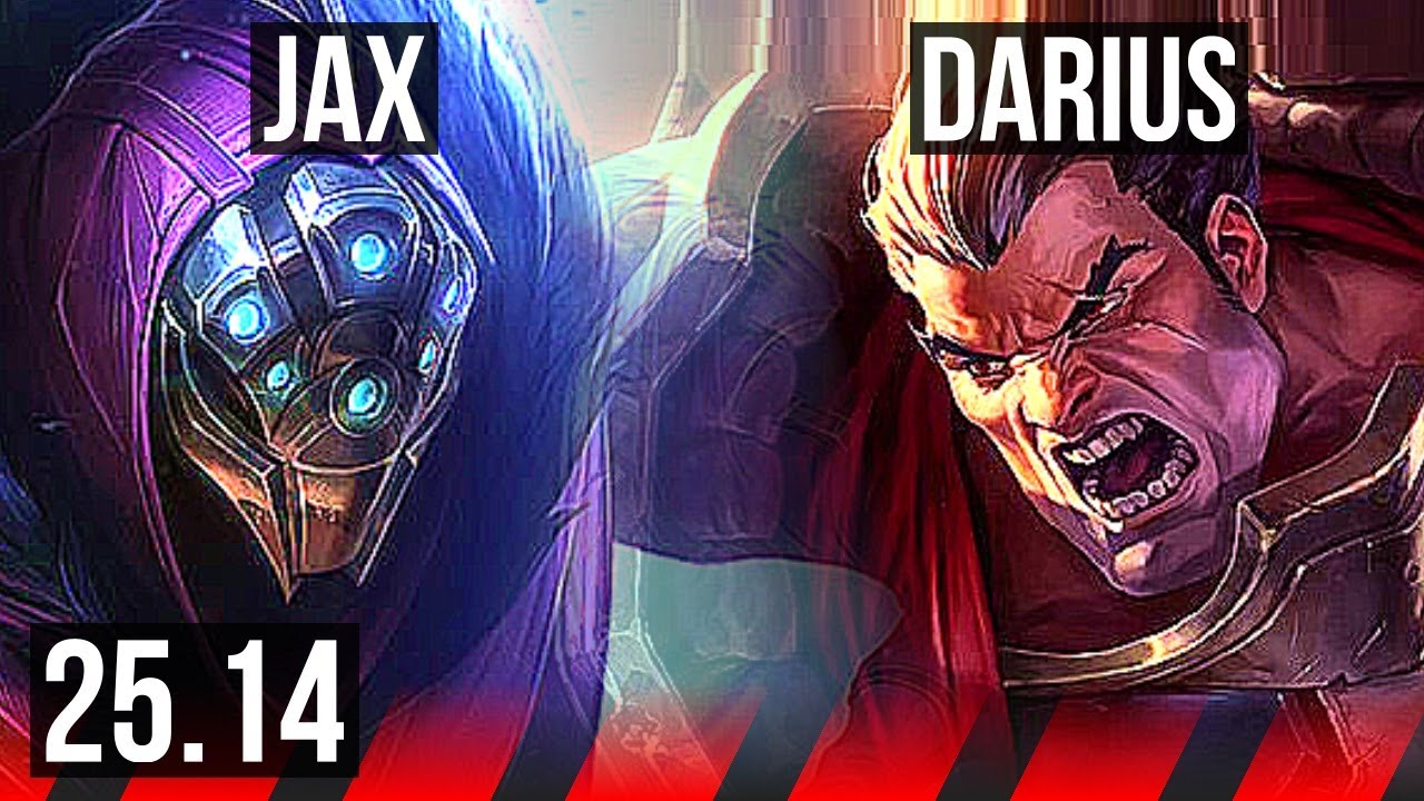 JAX vs DARIUS (TOP) | KR Challenger | 25.14