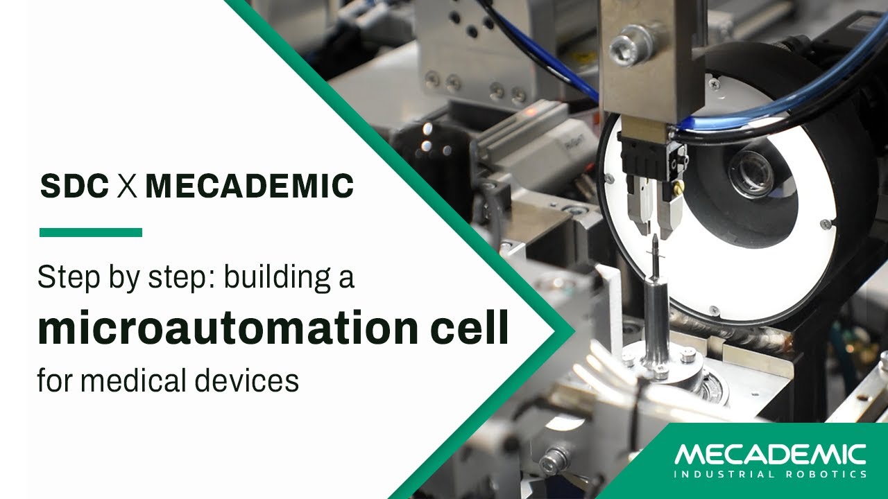 How SDC integrated the Meca500 robot in a medical device assembly cell