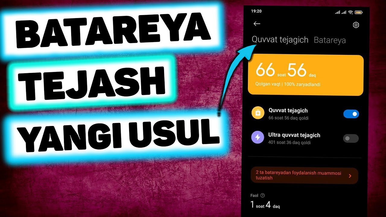 Telefon sirlari / REDMIDA BATAREYANI TEJASH