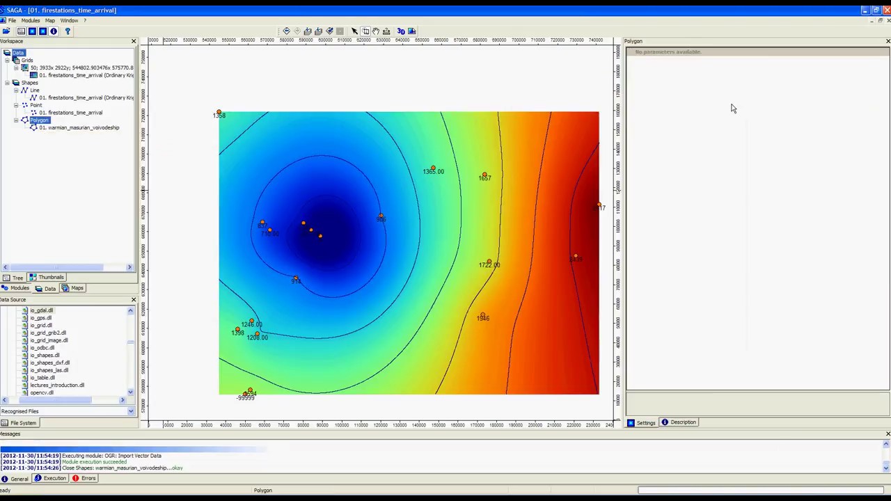 SAGA GIS: clipping raster with shapefile