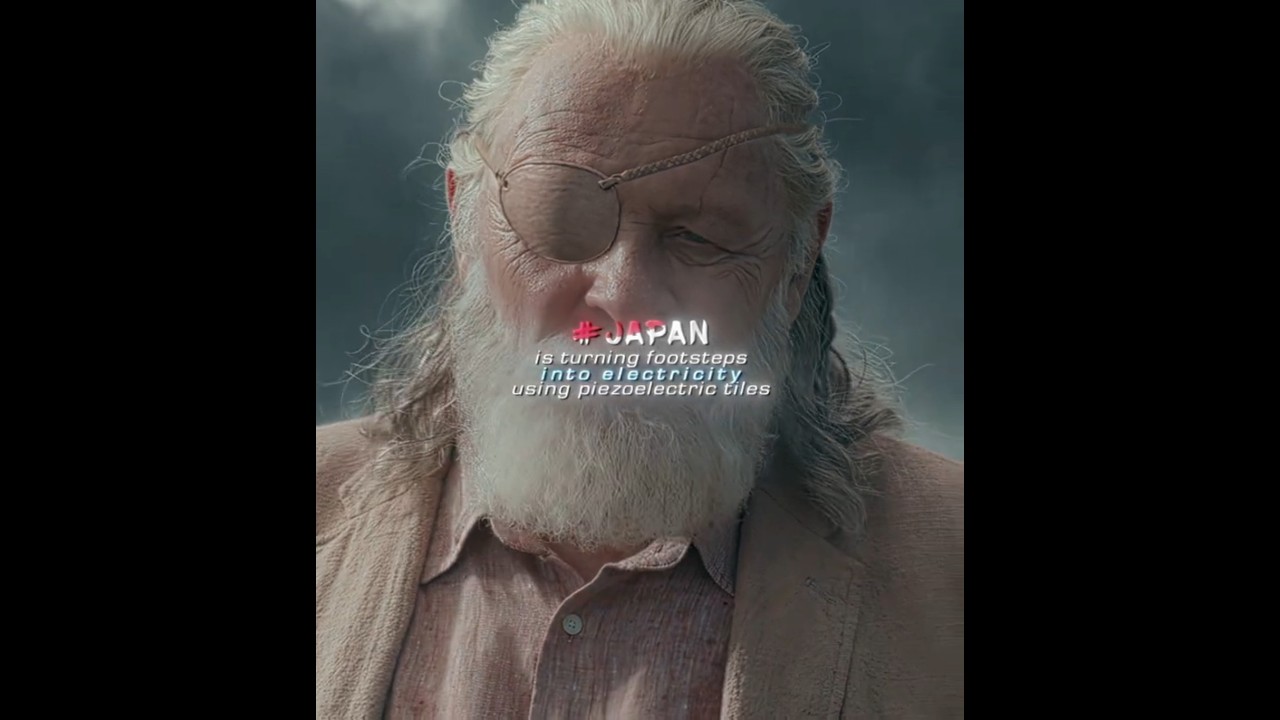 Thor learns how to turn his footsteps into electricity in Japan