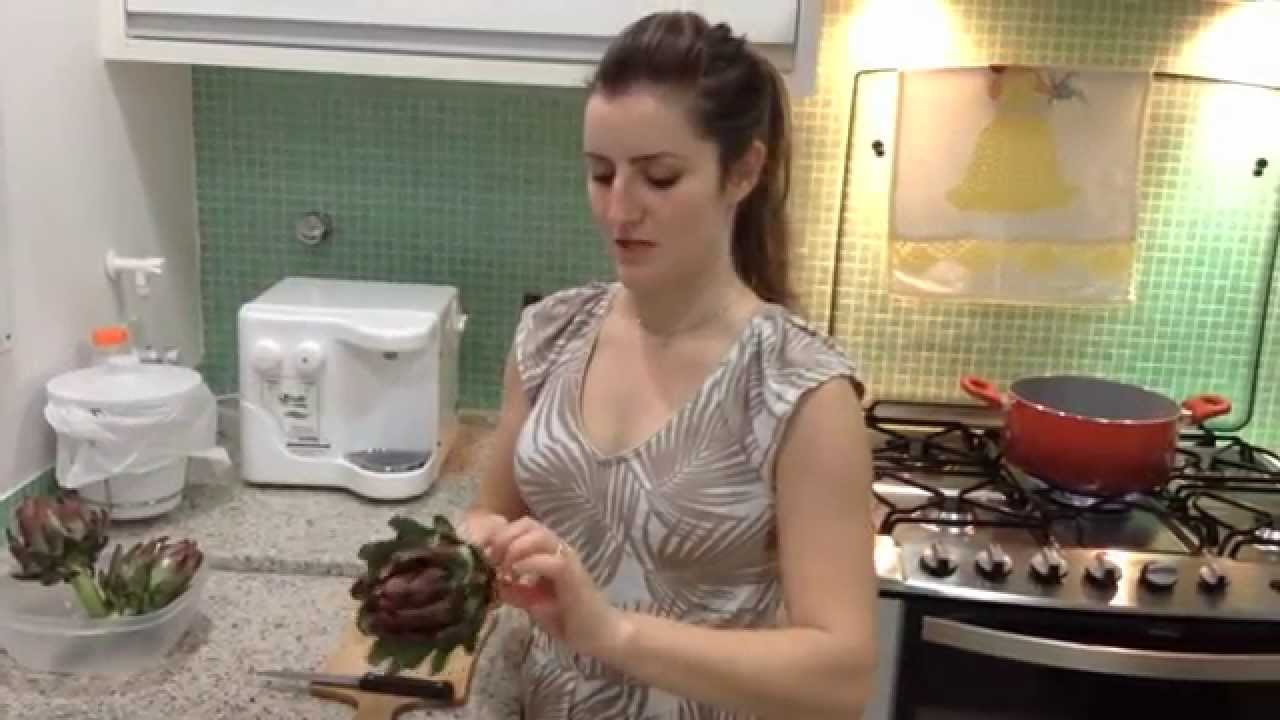 Alcachofra ao Vinagrete de Mostarda