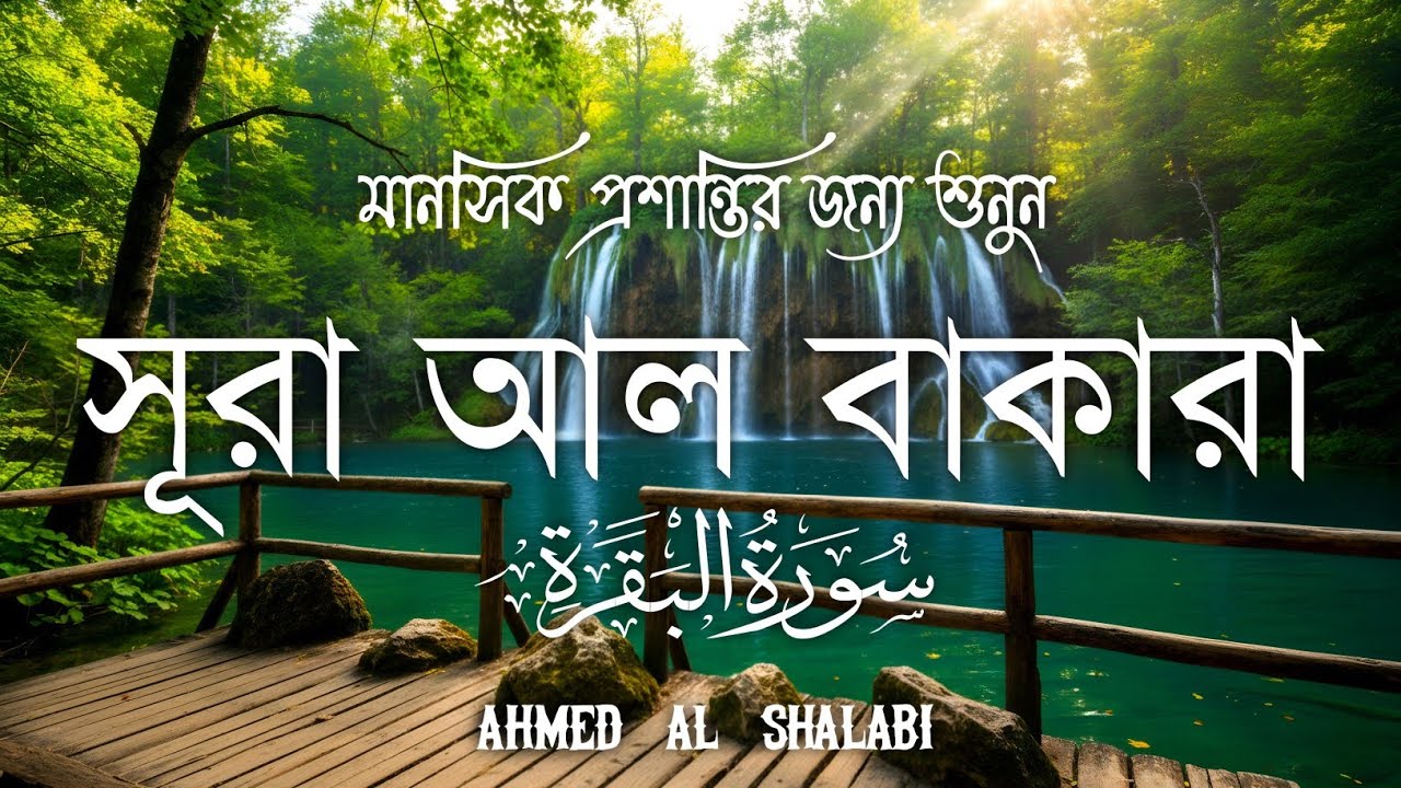 ঘরের উন্নতির জন্য সূরা বাকারা প্রতিদিন শুনুনI Surah Baqarah Full Quran Recitation | Ahmed Al Shalabi