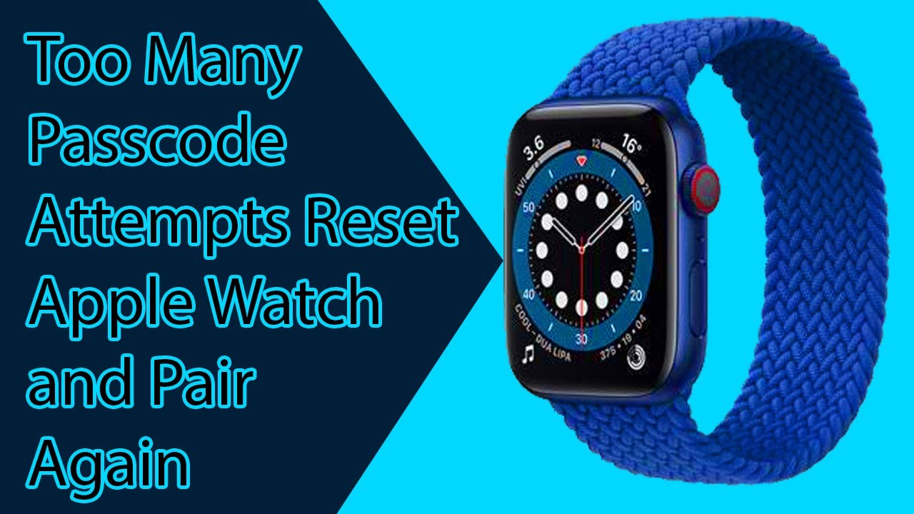 Слишком много попыток ввода пароля: сброс настроек Apple Watch и повторная установка пары | Как в...