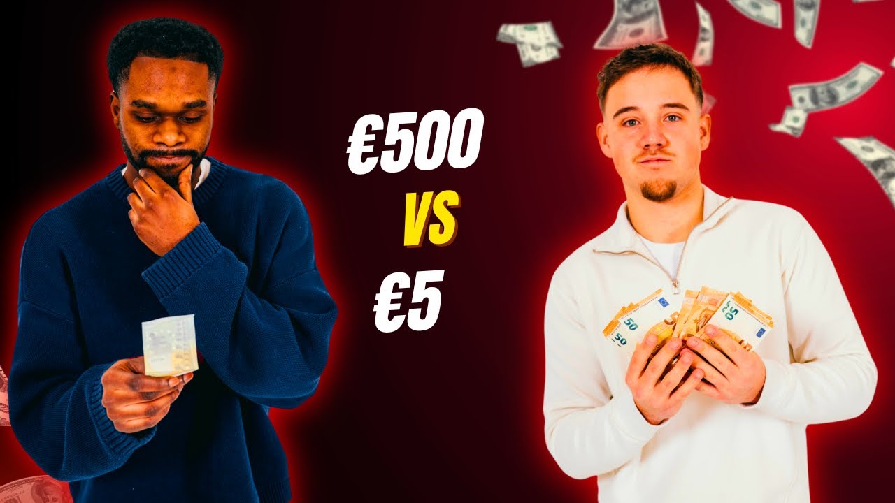 € 500 VS € 5 in Amsterdam 😳