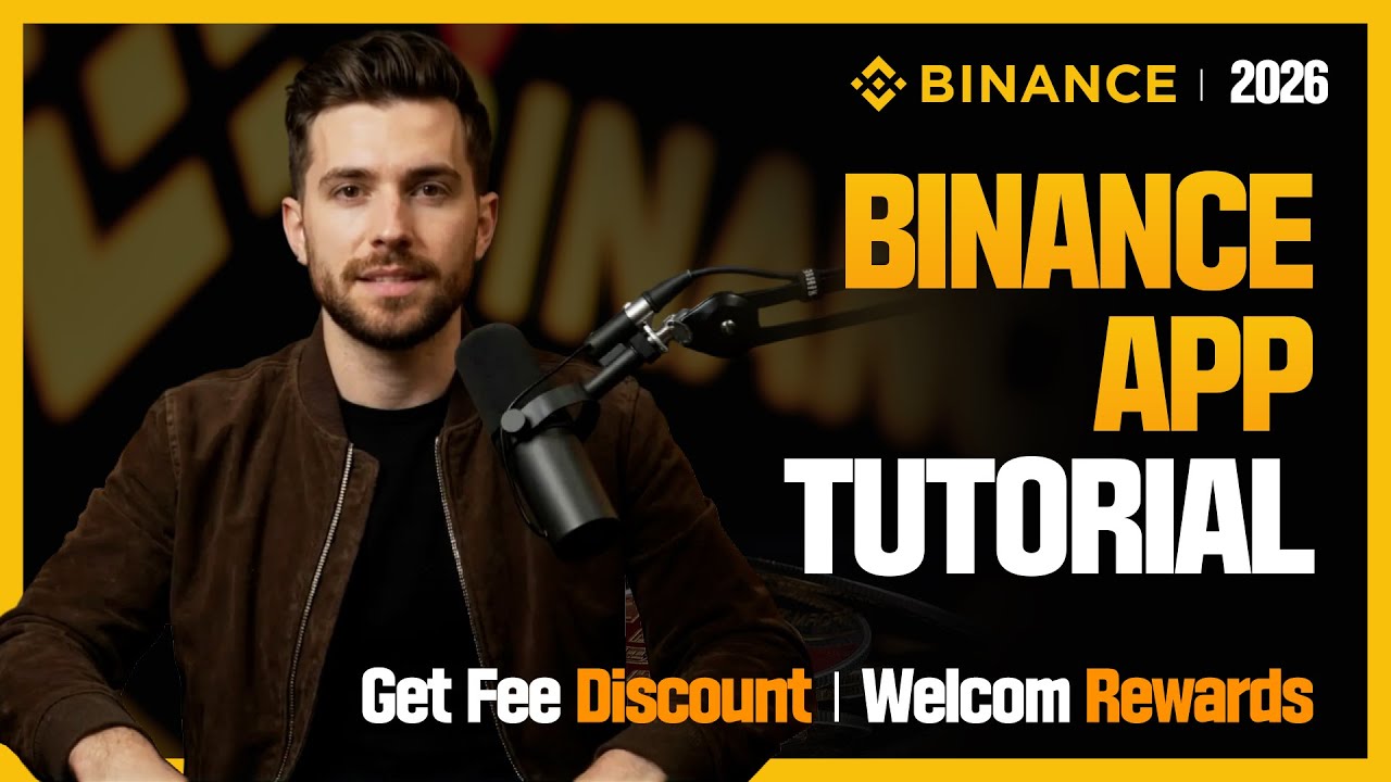 Binance Tutorial for Beginners : How to Use the Binance Mobile App 2026
