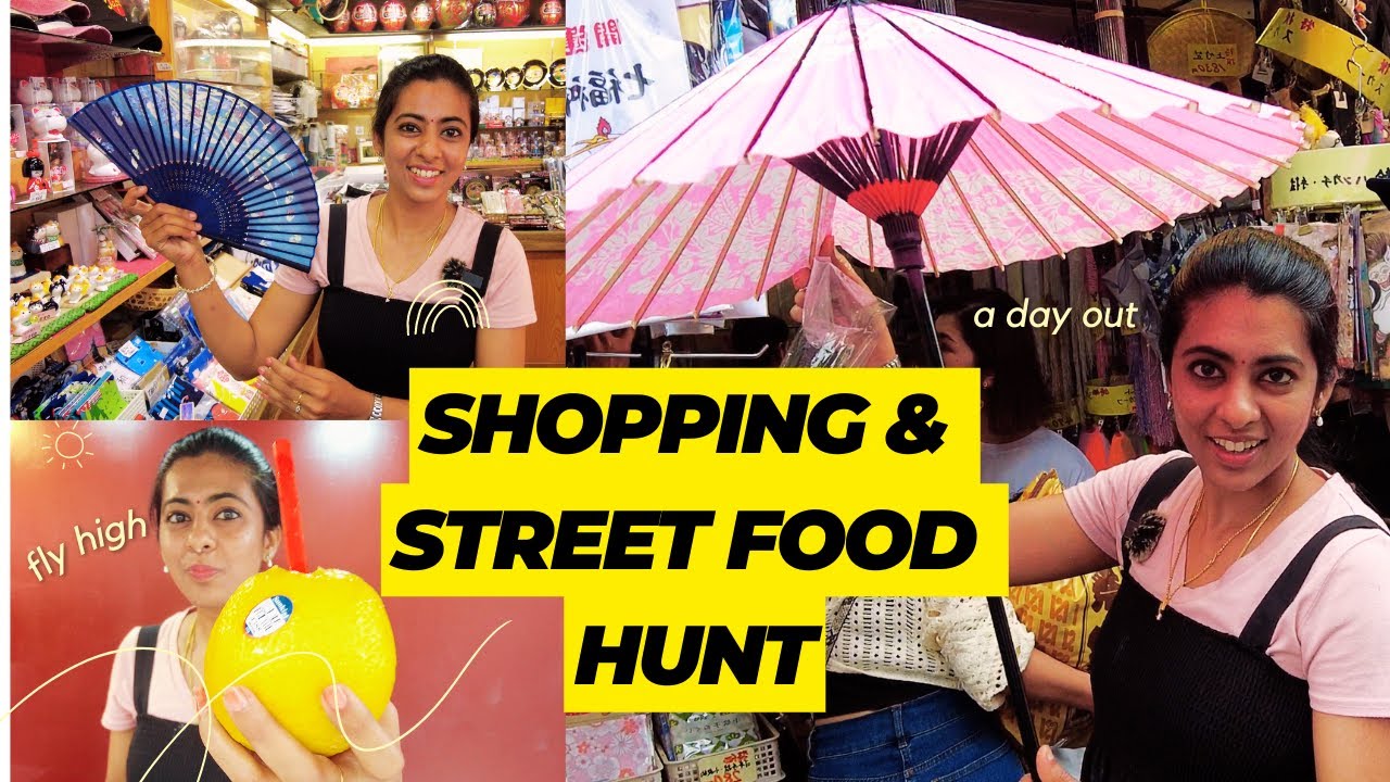 Full day Shopping 🛍 vlog | Special shopping 🛍| Street Foods Japan 🇯🇵 |LivewithmeinJapan