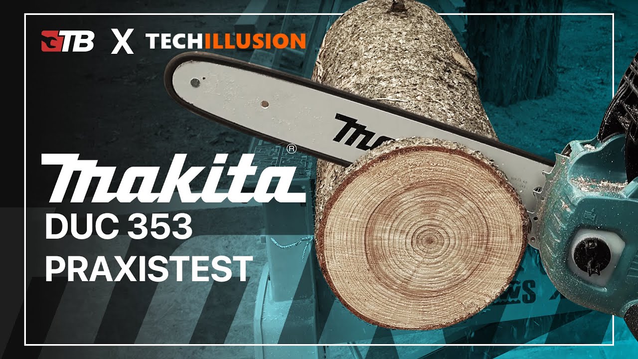 🔥 MAKITA DUC 353 Akku Kettensäge 36V im HÄRTETEST | Unboxing, Review, Praxis | #gartengeräte