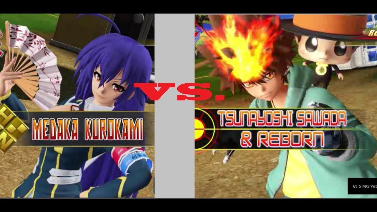 J-STARS Victory VS+ - Tsuna Vs. Medaka