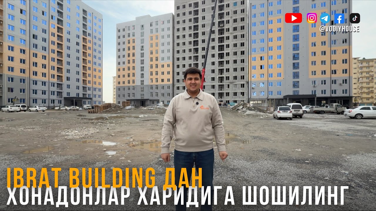 Ibrat Building дан хонадонлар харидига шошилинг