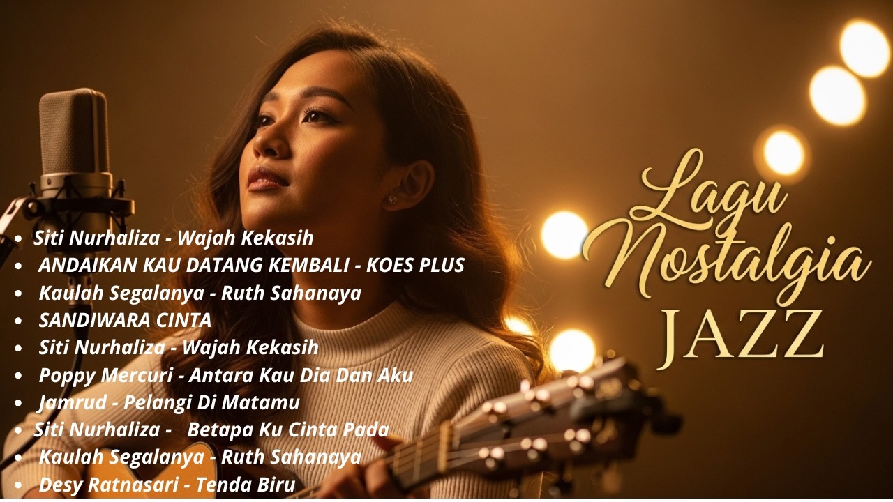 Playlist Lagu Lawas Indonesia Jazz | Teman Santai & Relaksasi