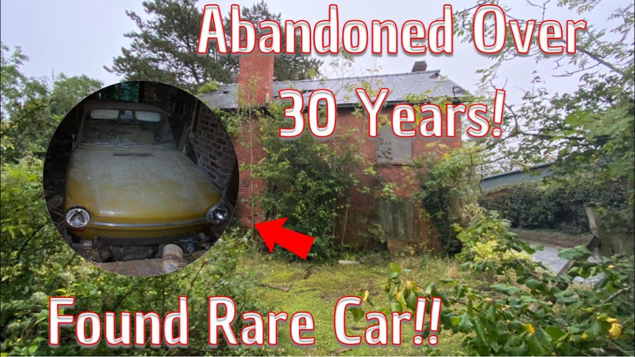 We Explore An Abandoned House And Find A Rare Car!!