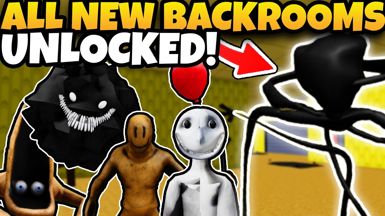 ОБНОВЛЕНИЕ SCP Morphs: добавили BACKROOMS и 8 новых морфов!