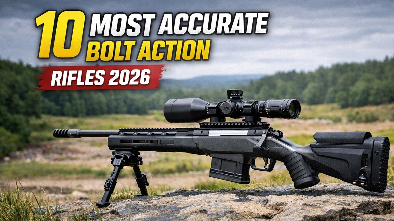 Top 10 Most Accurate Bolt Action Rifles 2026