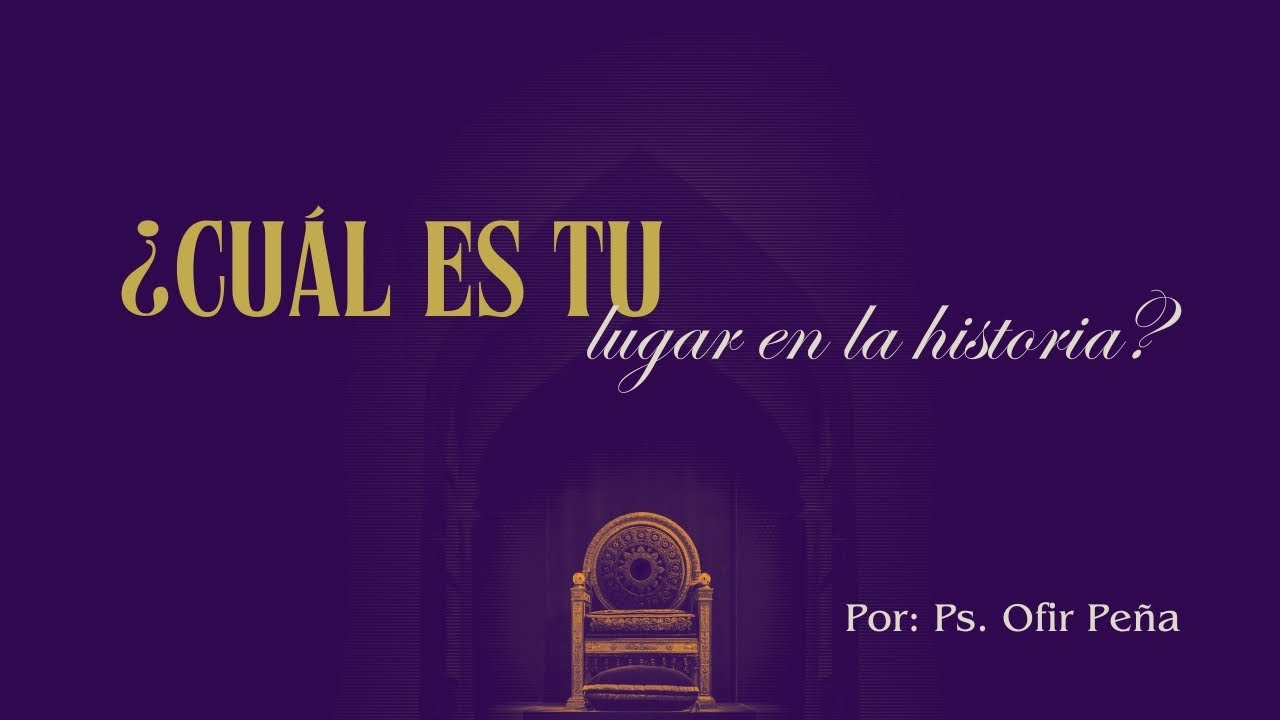 ¿Cuál es tu lugar en la historia? | Ps. Ofir Peña | Trigo y Miel | 12/07/2024 | Reunión de Oración