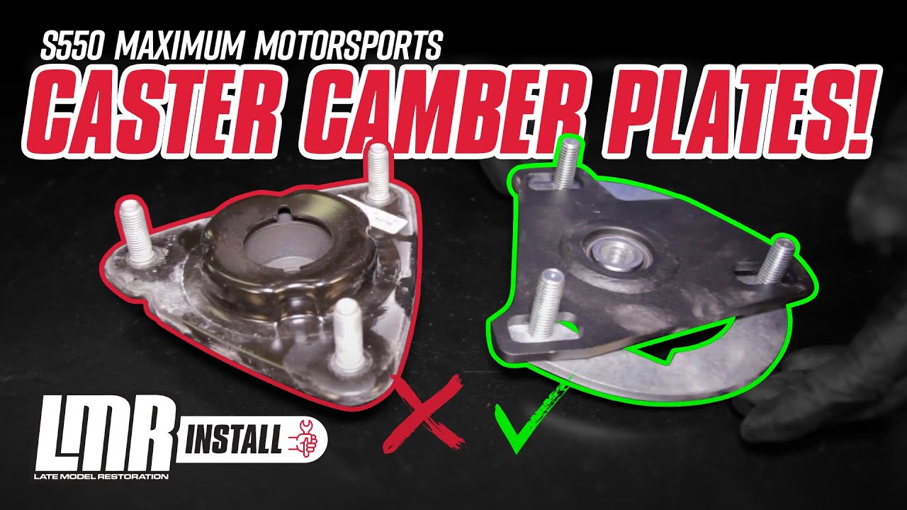 2015-2023 Mustang Maximum Motorsports Caster Camber Plates - Review & Install