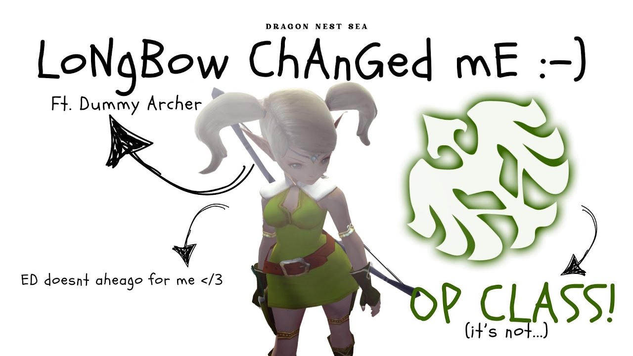 Maximizing Artillery with Long Bow (Ft. Dummy) [Dragon Nest SEA] + Skill Build and Plates REVEALED!