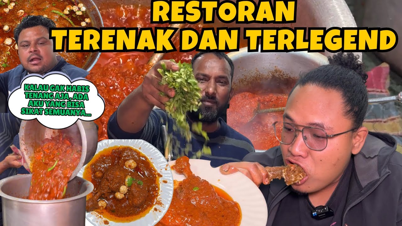 HABISIN BERPIRING2 SEMUA BEST MENU RESTORAN DI 🇮🇳‼️SAMPE KALAPAN SANGKING ENAKNYA‼️ 😱✨