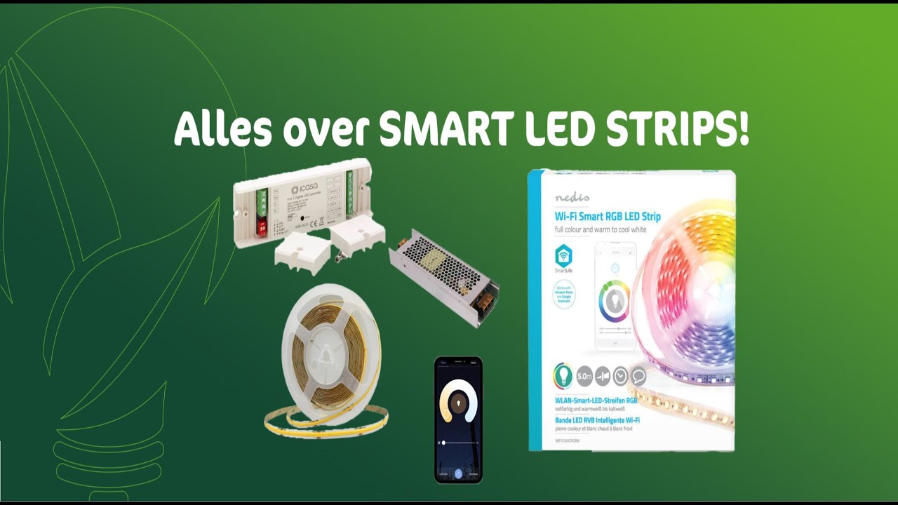 Alles over Smart LED strips, mogelijkheden, aansturing en installatie!