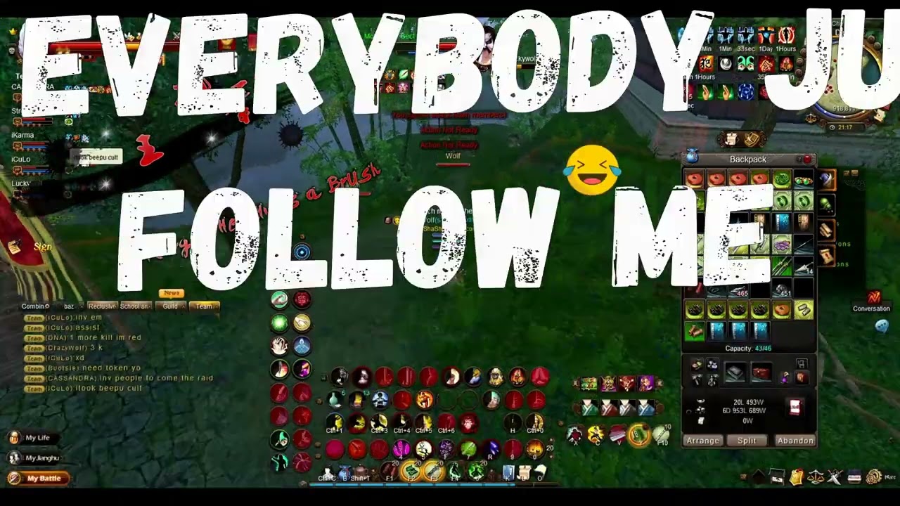 Age of Wushu 九阴真经 九陰 : - When Alpha Start Hunt In their Time zone 😎