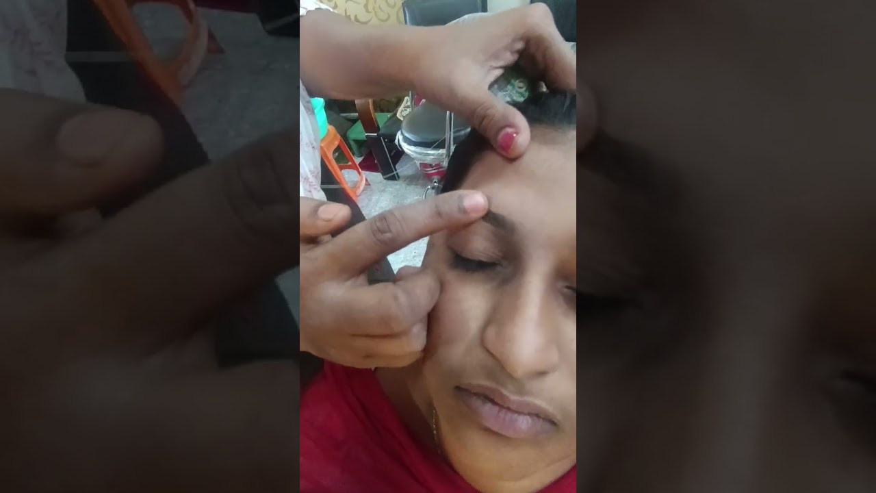 Eyebrow threading practice video. Simple tricks.