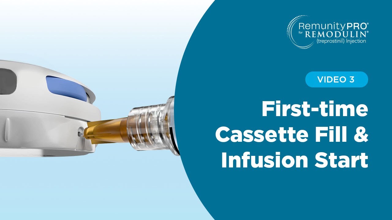 RemunityPRO User Guide Video 3: First-time Cassette Fill and Infusion Start