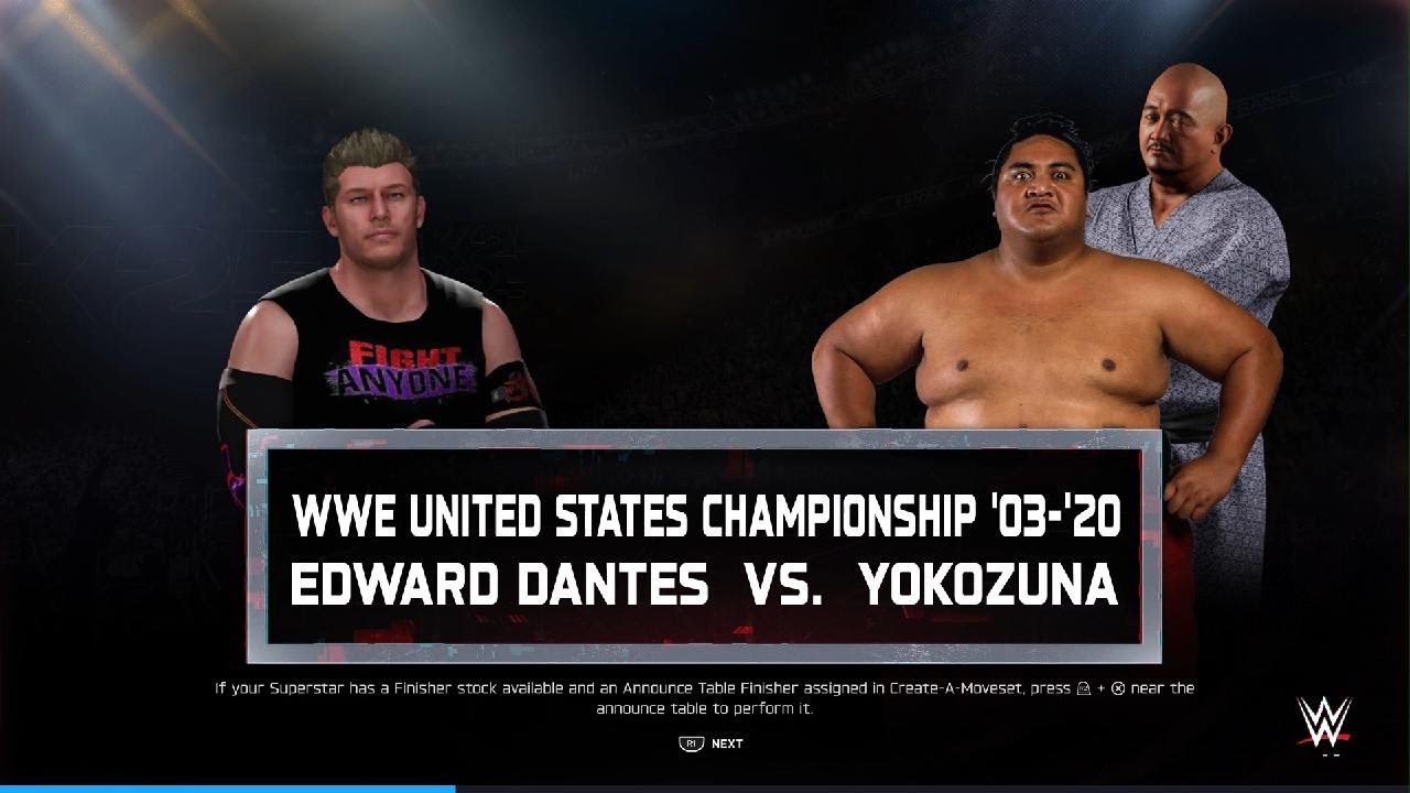 WWE 2K25 Edward Dantes vs The Samoan Bloodline Part 9