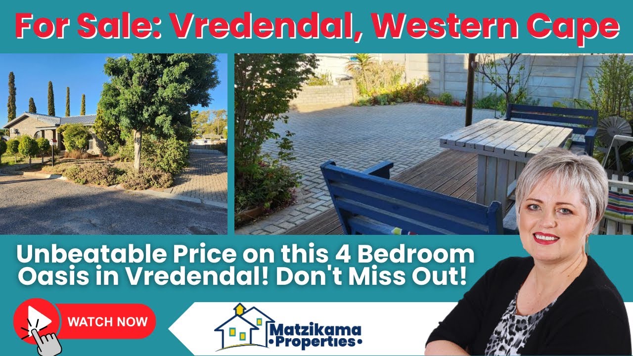 Unbeatable Price on this 4 Bedroom Oasis in Vredendal! Don't Miss Out!