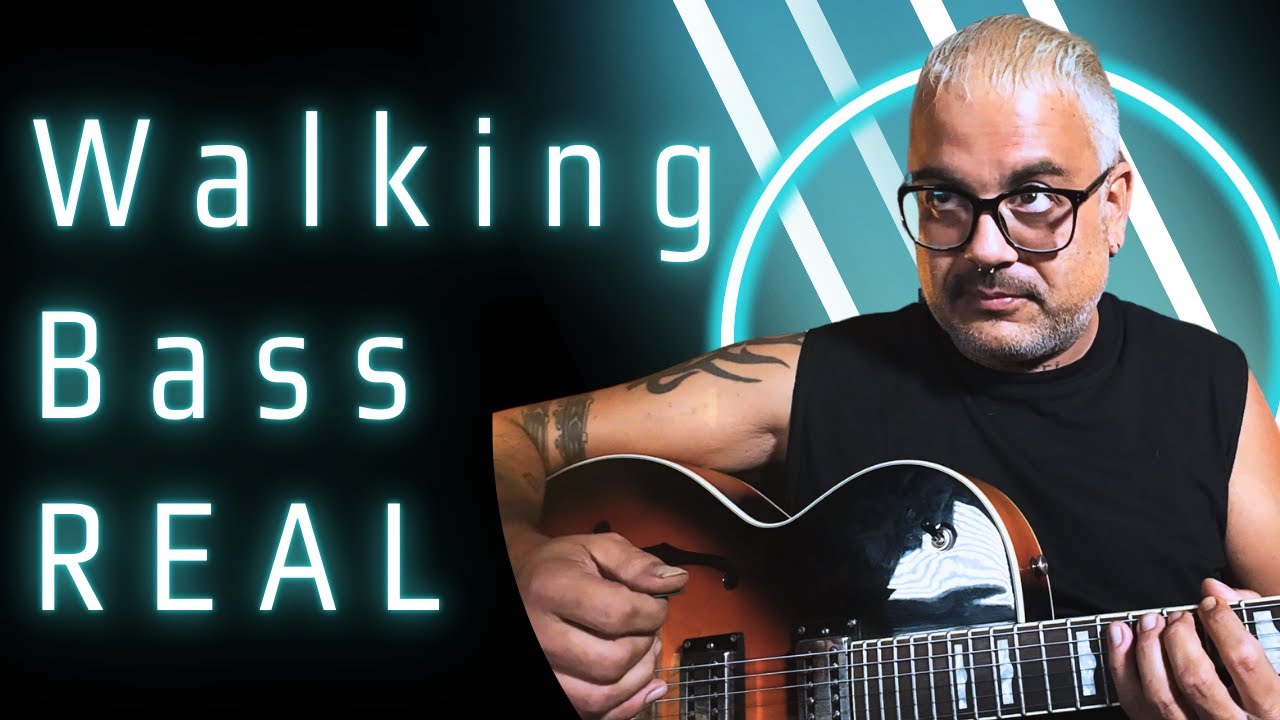 Cómo crear un walking bass paso a paso (desde cero)