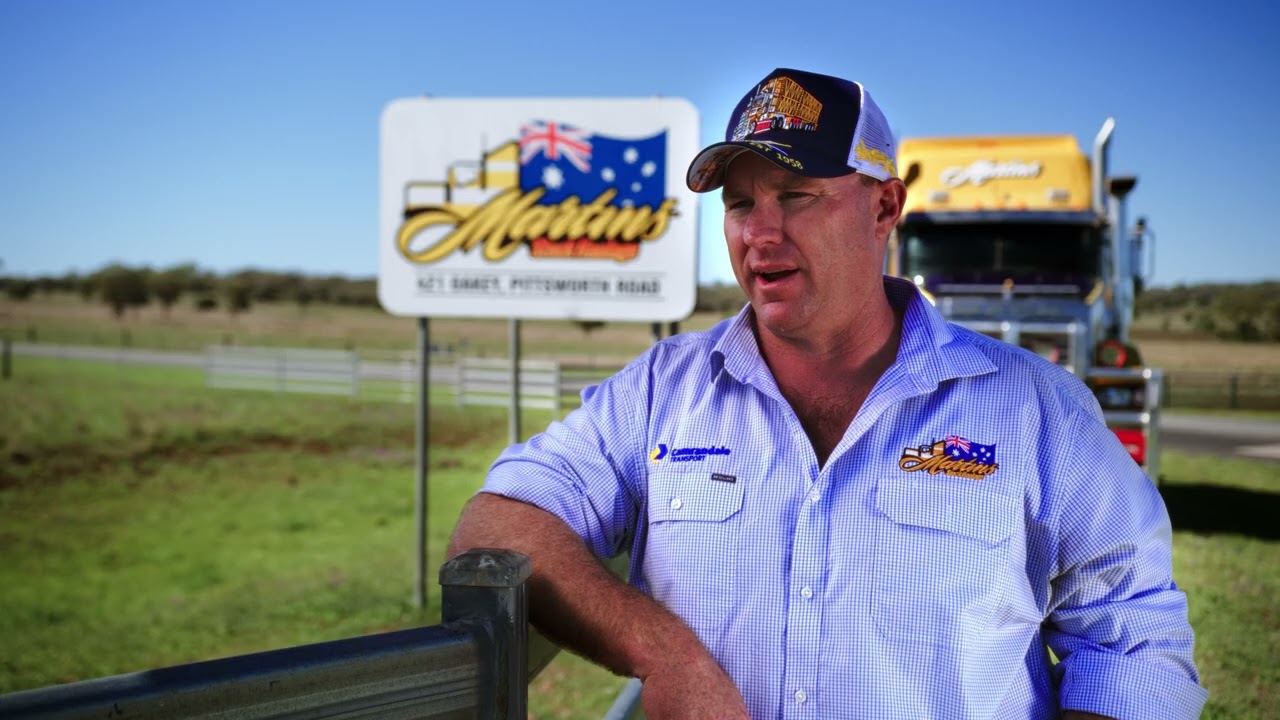 Big Mack in the outback! Martins Stock Haulage customer feature story