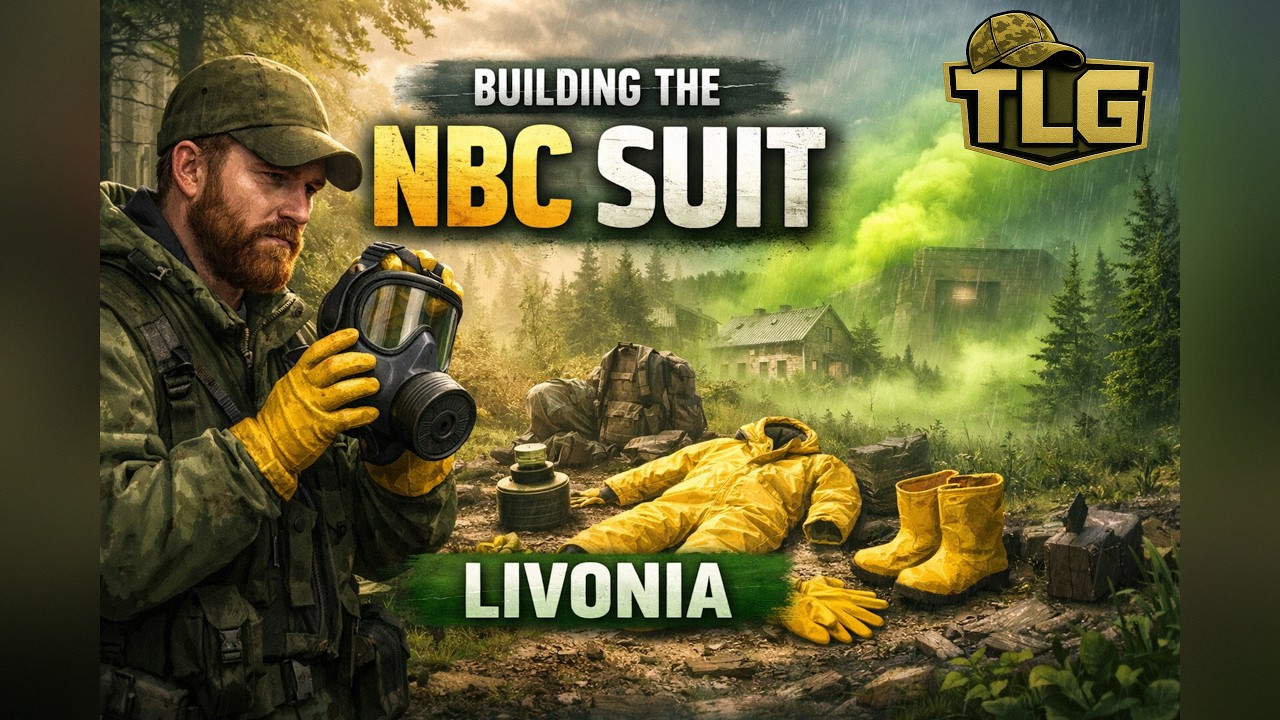 DayZ Livonia - bunker bound, step 1 NBC suit w/Solo Steve