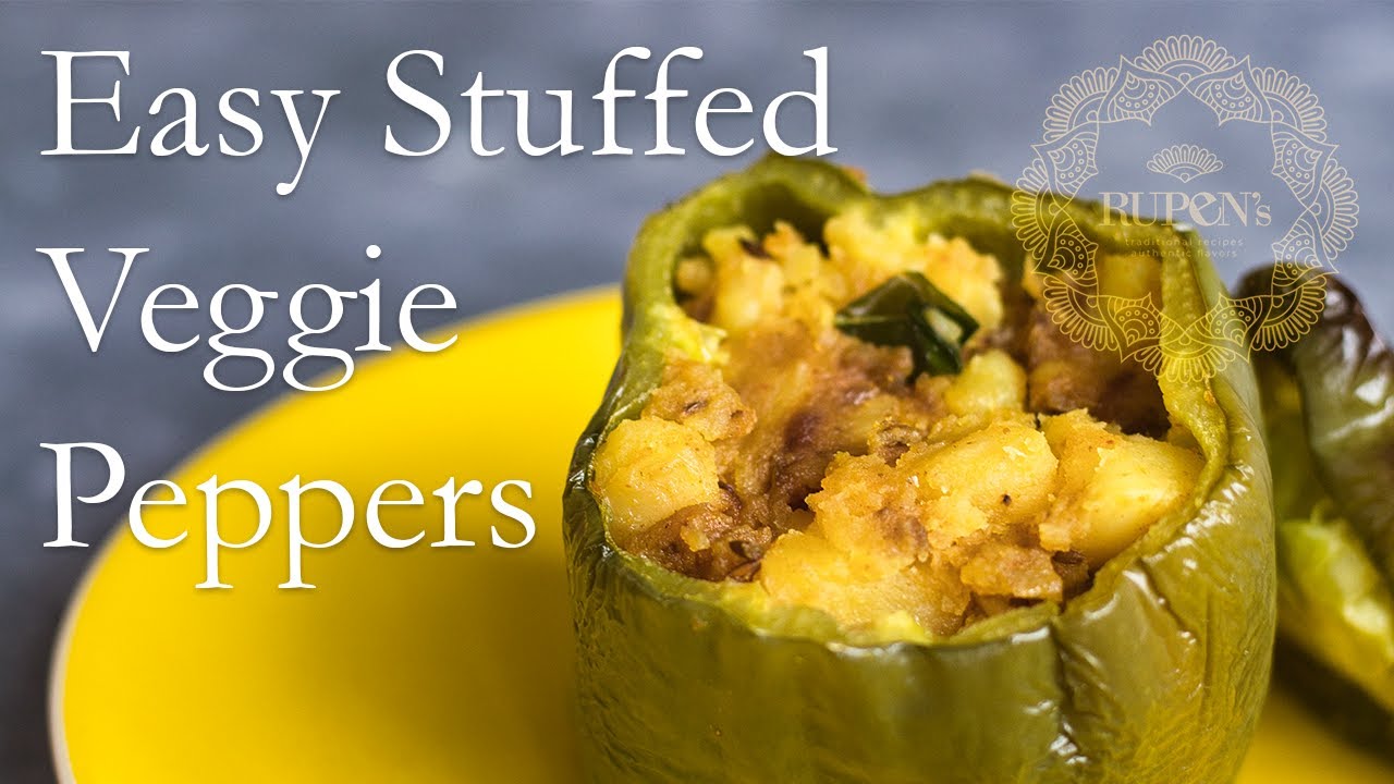 How to Make Easy Vegetarian Stuffed Bell Peppers