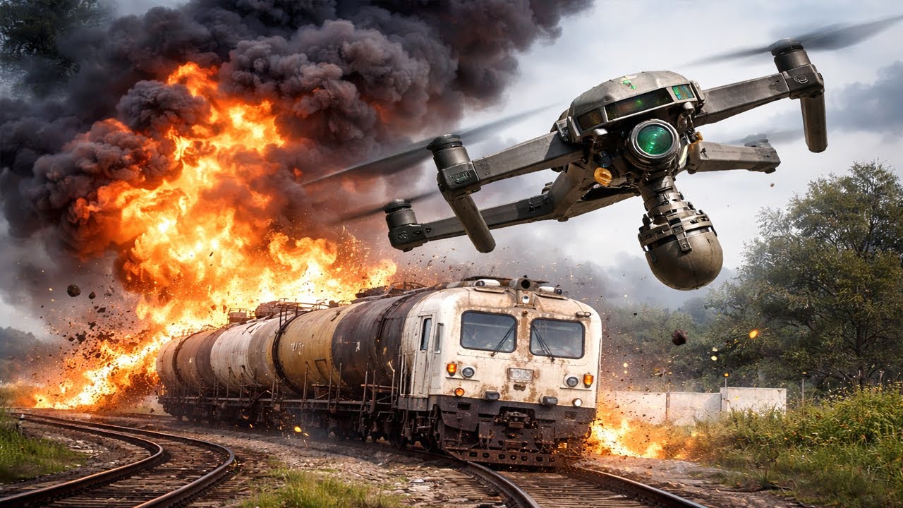 Come i drone ucraini aggirano la sicurezza dei treni russi