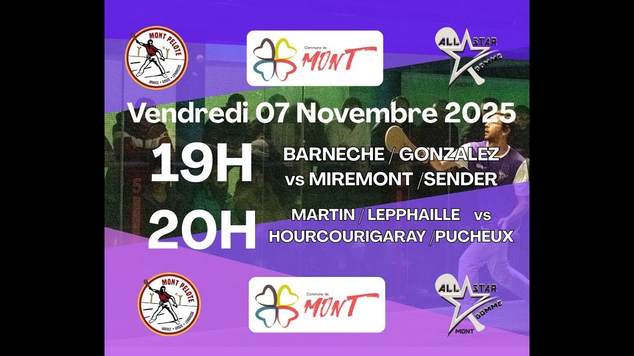 BARNECHE/GONZALEZ vs MIREMONT/SENDER - 07/11/2025