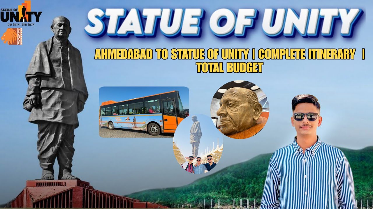 Statue of Unity Vlog | World’s Tallest Statue | Ahmedabad to Kevadia Complete Guide 🇮🇳